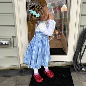 4T Girls Wizard Of Oz Dorothy Dress